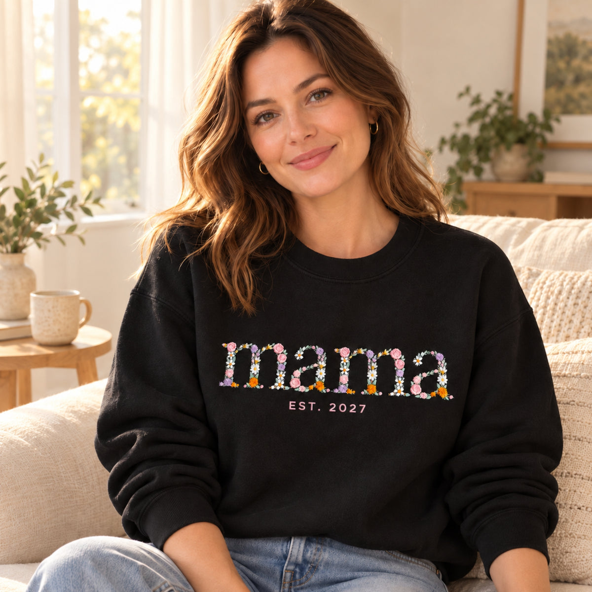 Floral Mama Jumper