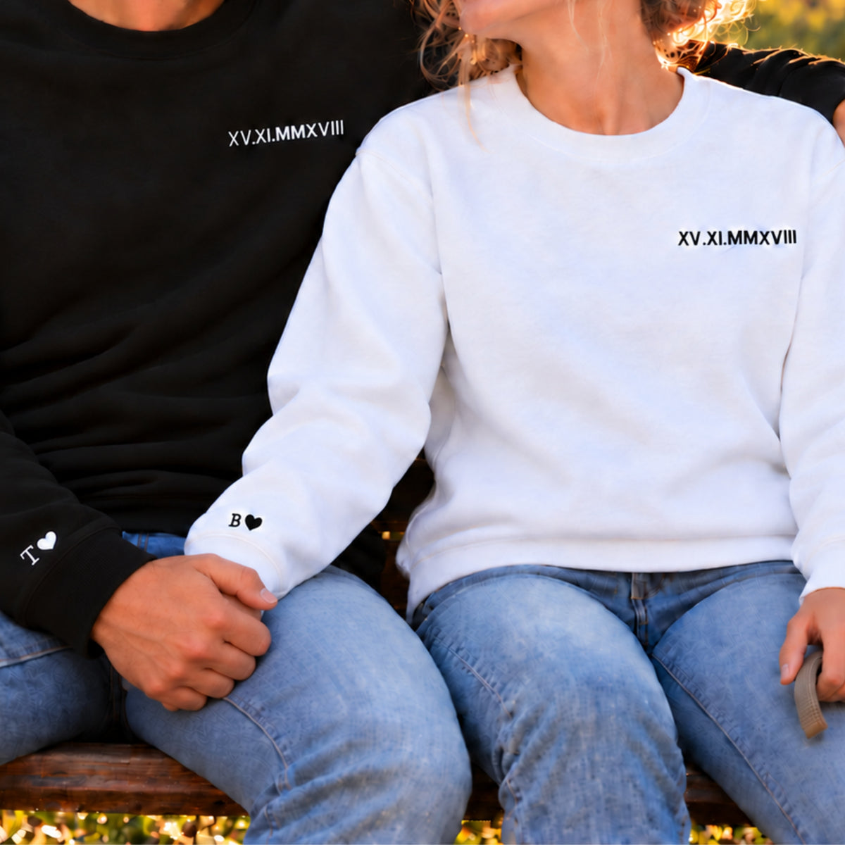 Personalised Roman Numeral Jumper