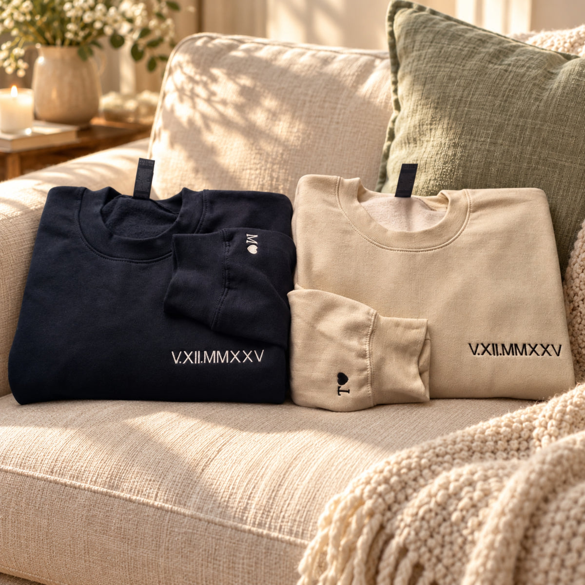 Personalised Roman Numeral Jumper