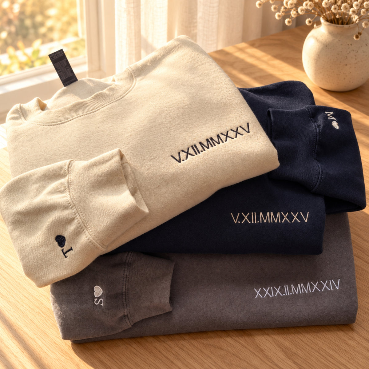 Personalised Roman Numeral Jumper