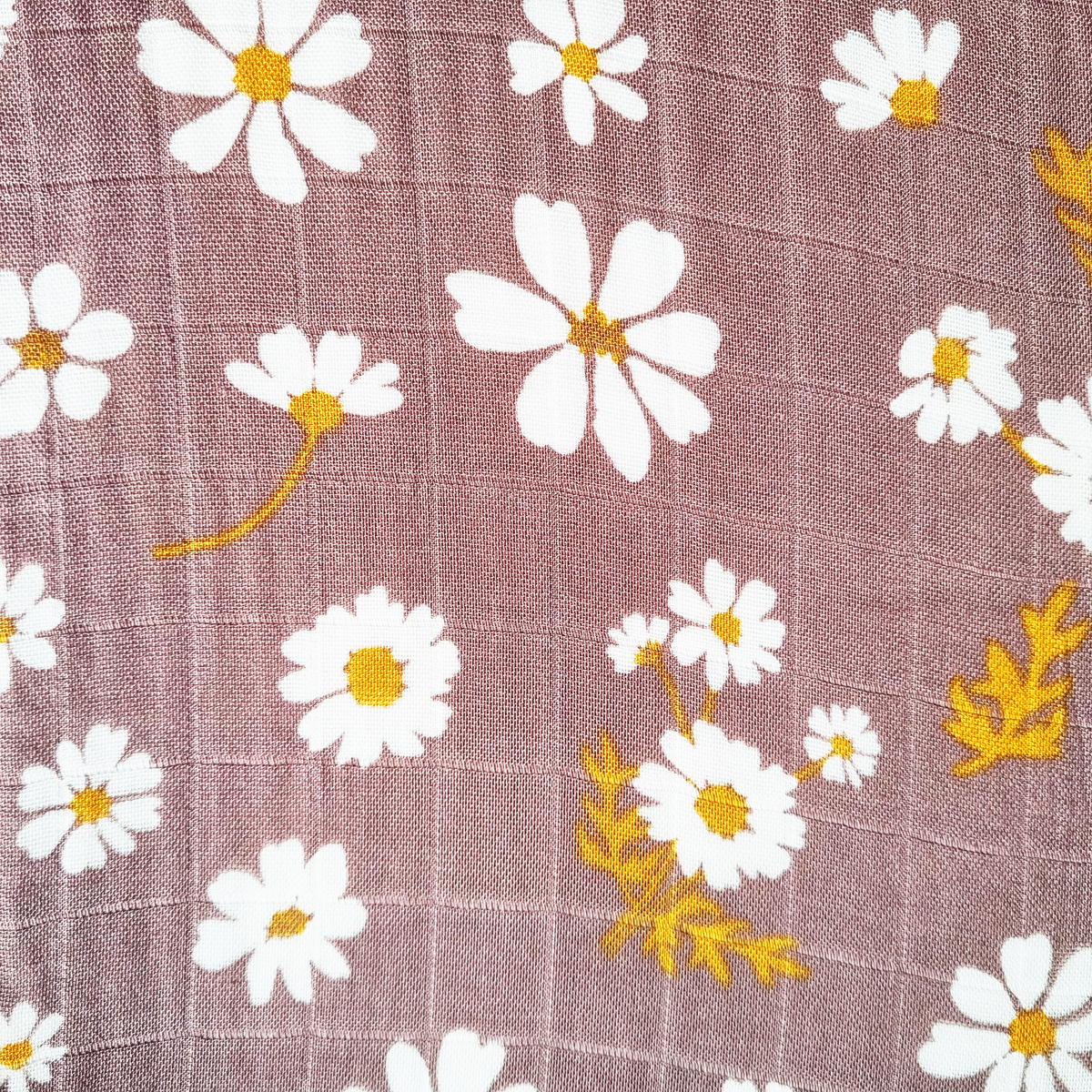 Personalised Reversible Muslin Waffle Baby Blanket