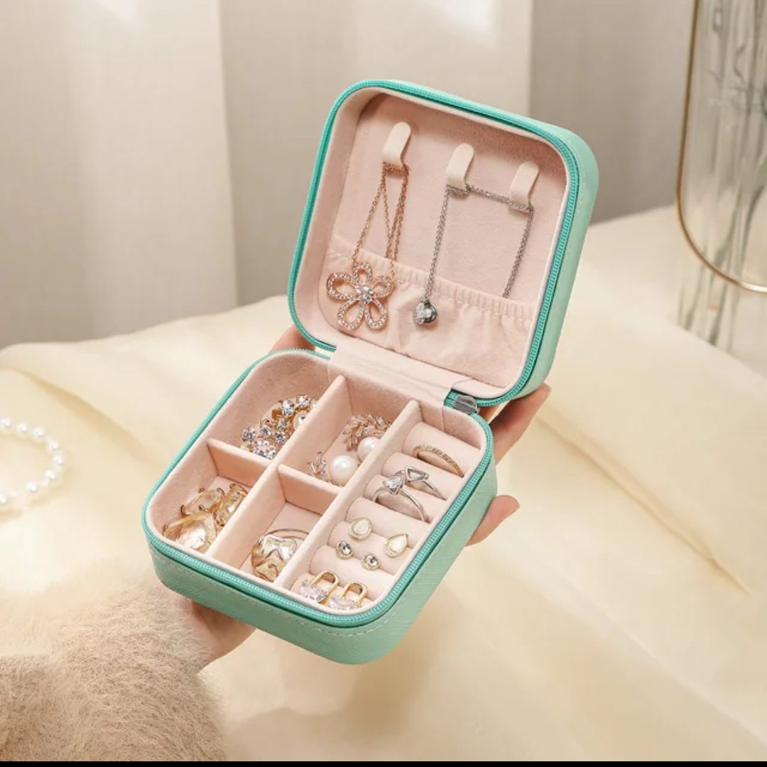 Personalized Mini Birth month Flower Jewelry Box
