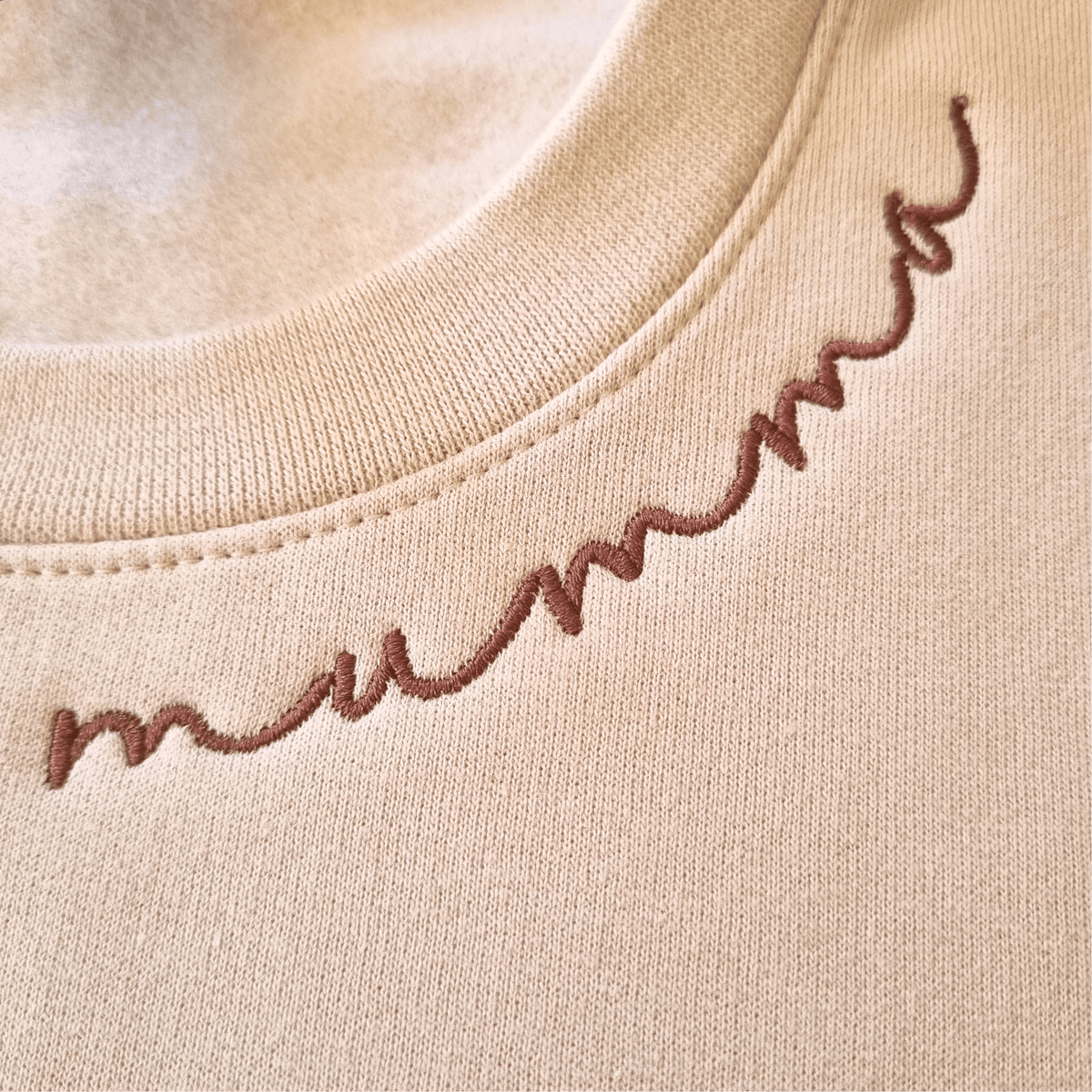Personalised Mumma Neckline Jumper with Names