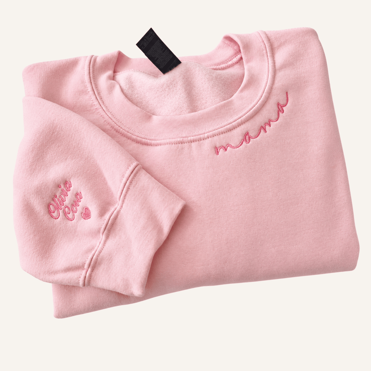 Personalised Mumma Neckline Jumper with Names
