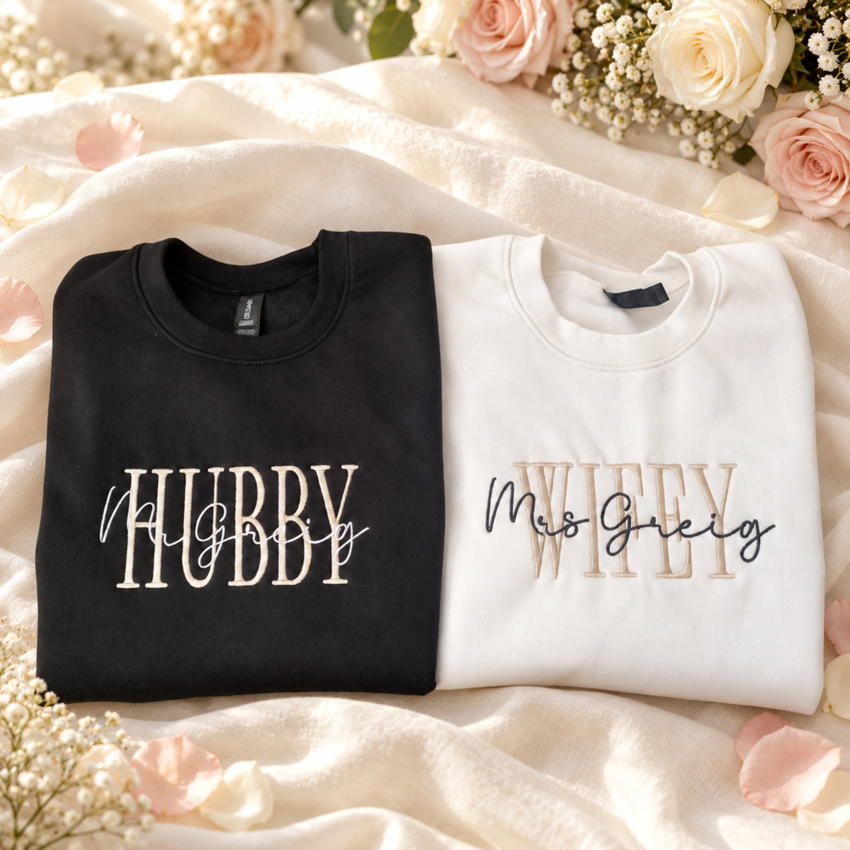 Wifey/Hubby – Personalised with Your Surname